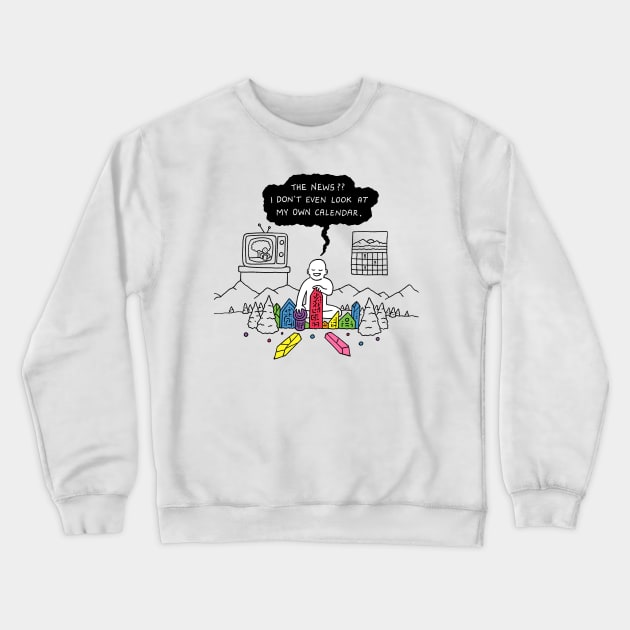 The News Crewneck Sweatshirt by RaminNazer